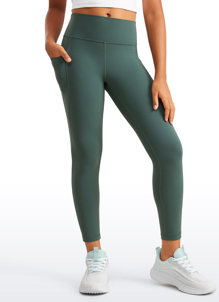 CRZ YOGA Girl's Active Sports Yoga Lounge Butterluxe Yoga Leggings Coffee Brown