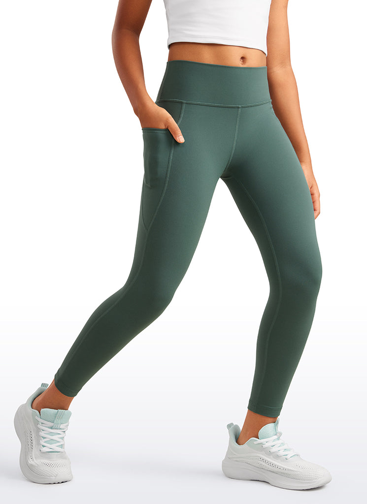 CRZ YOGA Girl's Active Sports Yoga Lounge Butterluxe Yoga Leggings Dark Forest Green