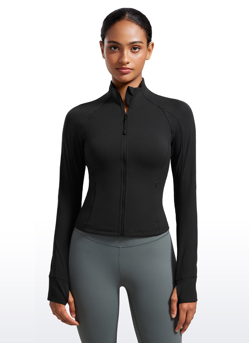 Butterluxe Waist-Length Full Zip Jackets