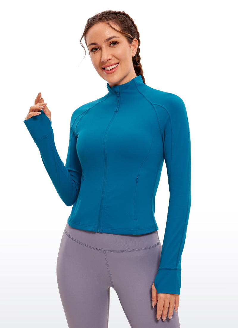 Butterluxe Waist-Length Full Zip Jackets