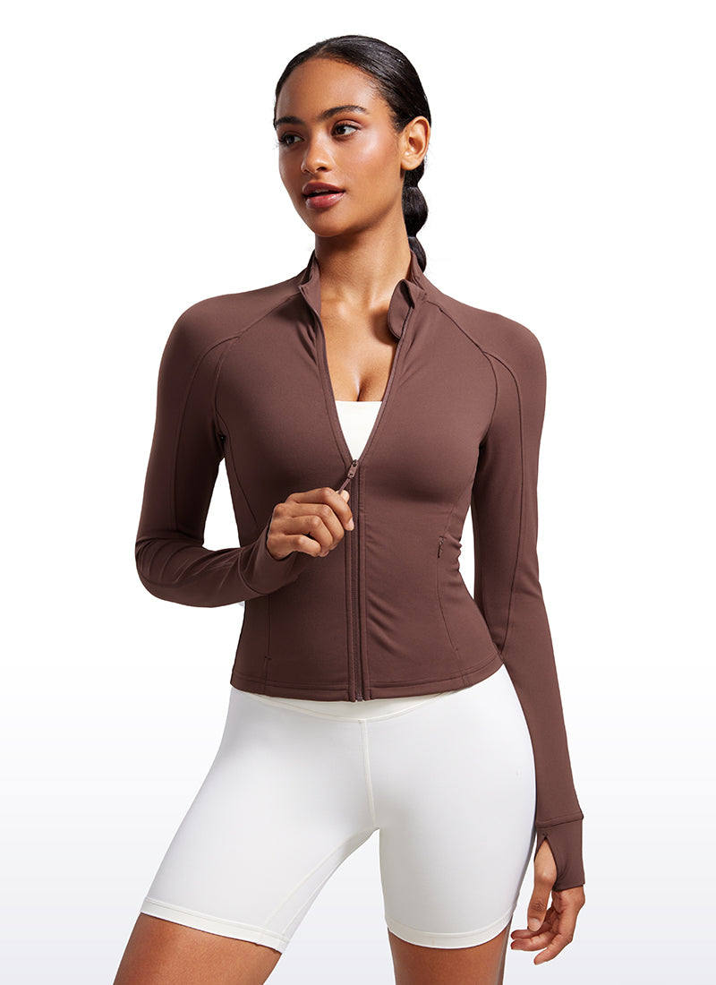 Butterluxe Waist-Length Full Zip Jackets