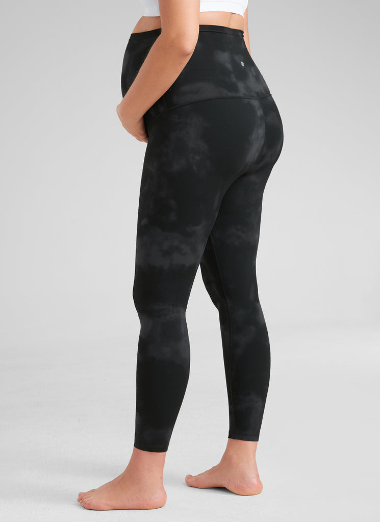 CRZ YOGA Women's Maternity Leggings Super High Rise Butterluxe 25'' Black