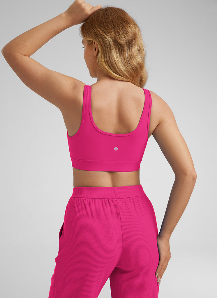 CRZ YOGA Women Butterluxe Maternity Nursing Bras Crossover Wireless White Apricot