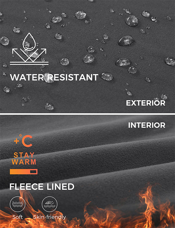 CRZ YOGA Womens Fleece Lined Flare Leggings 31" Ink Gray