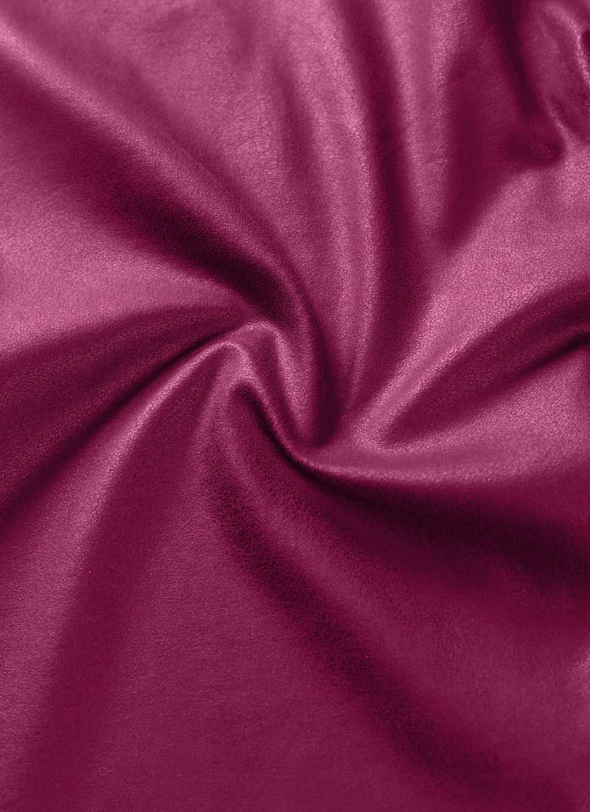 CRZ YOGA Women Butterluxe Matte Faux Leather Leggings 25'' Magenta Purple Classic Pattern