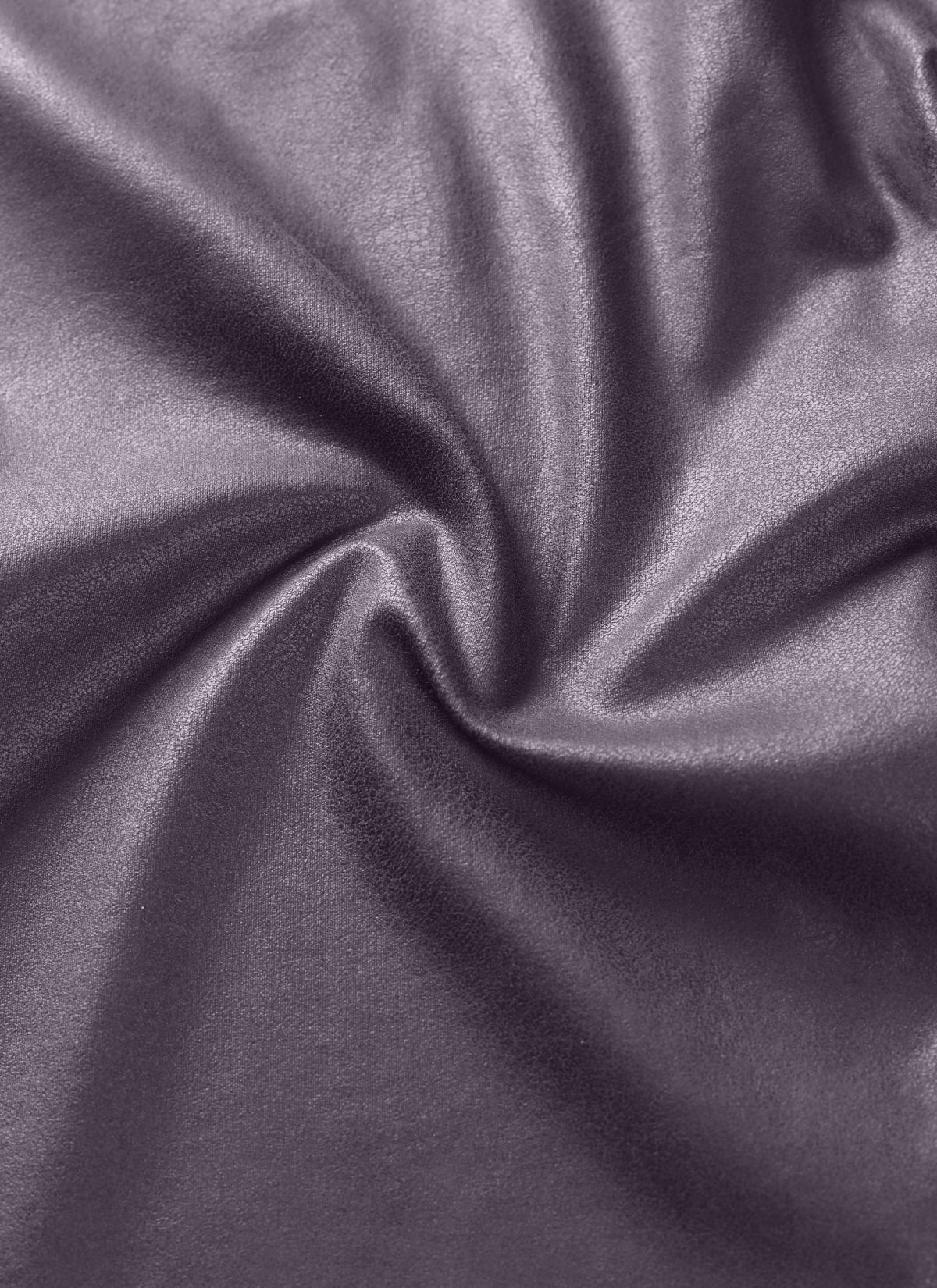 CRZ YOGA Women Butterluxe Matte Faux Leather No Front Seam Leggings 28'' Tornado Grey Classic Pattern @model_info:classic