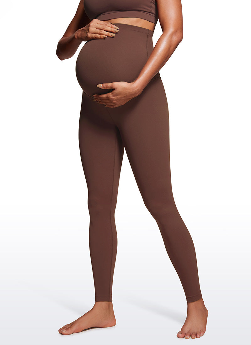 CRZ YOGA Women's Maternity Leggings Super High Rise Butterluxe 28